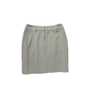 Mark Shale Women's Skirt Size 10 Khaki Beige Short Work Pencil Casual Designer